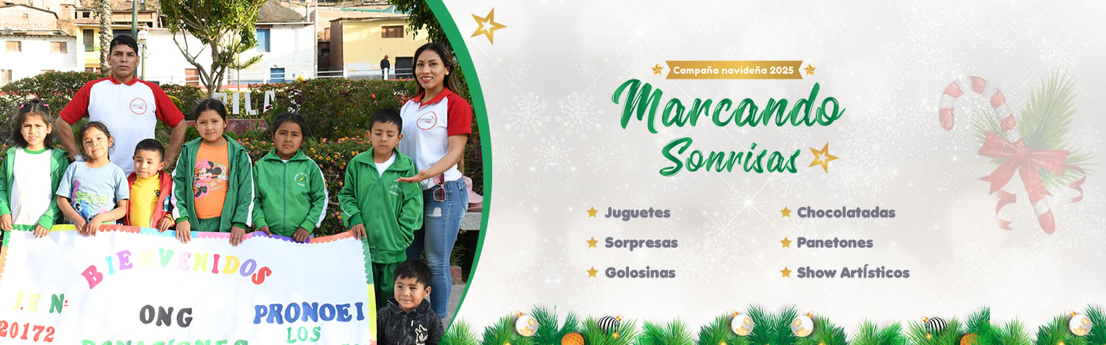 Dona un regalo en Navidad 2025 Navidad 2024 Donaciones Perú